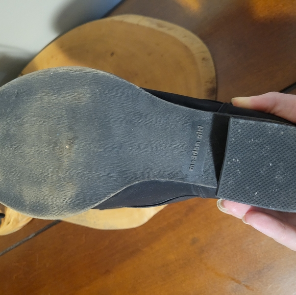 Madden Girl black lace up booties - Picture 7 of 8